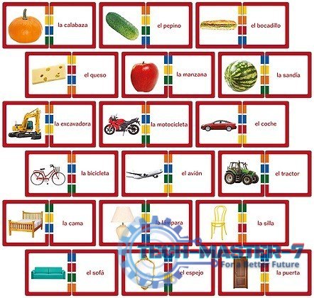 Gra Palabras Espanolas - jezykowy zestaw edukacyjny Gra Palabras Espanolas - jezykowy zestaw edukacyjny