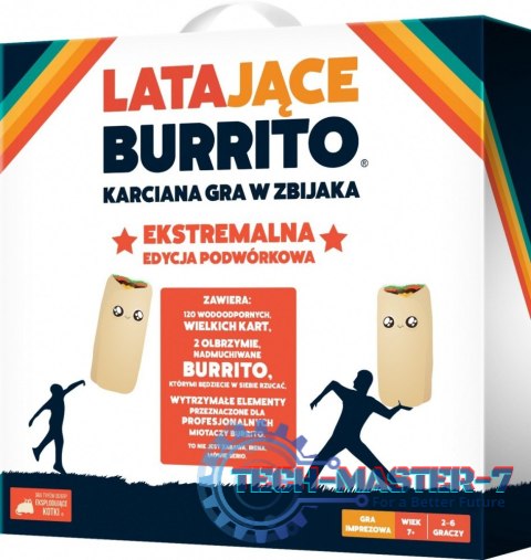Gra karciana Latajace Burrito: Ekstremalna edycja podwórkowa
