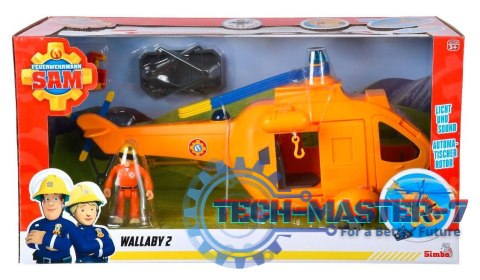 Helikopter Wallaby II z figurką Strażak Sam
