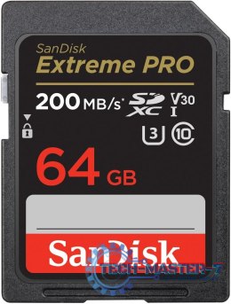 Karta pamięci Extreme Pro SDXC 64GB 200/90 MB/s V30 UHS-I U3