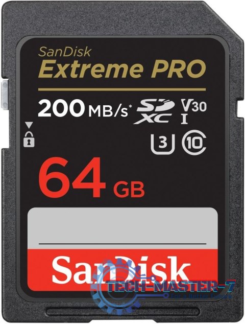 Karta pamięci Extreme Pro SDXC 64GB 200/90 MB/s V30 UHS-I U3
