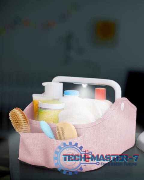 Organizer podróżny z lampką Heather Pink Organizer podróżny z lampką Heather Pink