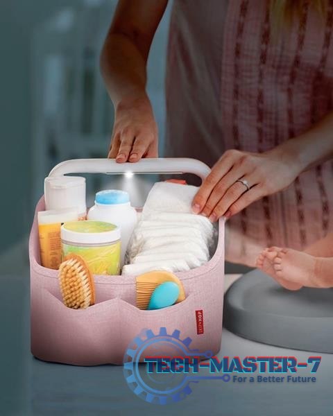 Organizer podróżny z lampką Heather Pink Organizer podróżny z lampką Heather Pink