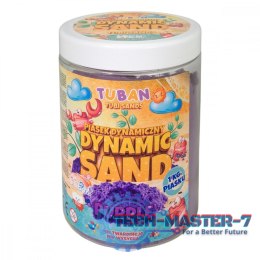 Piasek dynamiczny 1kg fioletowy