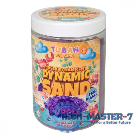 Piasek dynamiczny 1kg fioletowy Piasek dynamiczny 1kg fioletowy