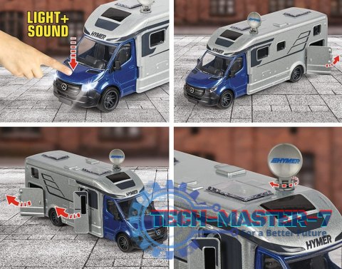 Pojazd Majorette G.S.Hymer B-Class Kamper 19 cm Pojazd Majorette G.S.Hymer B-Class Kamper 19 cm