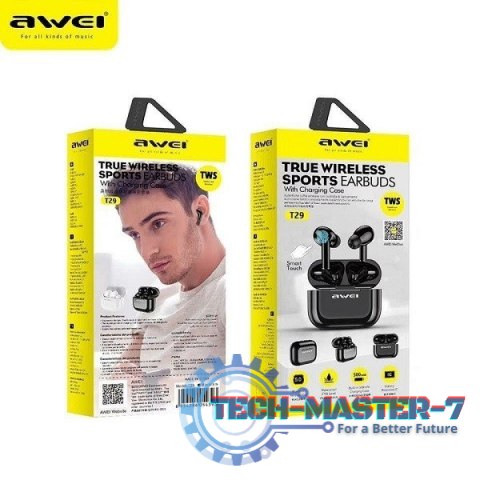 Słuchawki Bluetooth 5.0 T29 TWS Białe Słuchawki Bluetooth 5.0 T29 TWS Białe