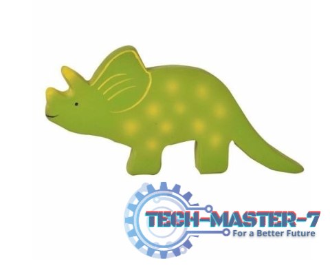 Zabawka gryzak Dinozaur Baby Triceratops (Trice)