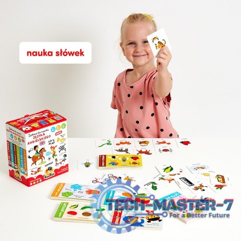 Zestaw do nauki jezyka angielskiego dla dzieci 4, 5, 6+ Zestaw do nauki jezyka angielskiego dla dzieci 4, 5, 6+