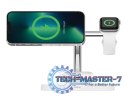 Bezprzewodowa podstawka ładująca BOOST CHARGE PRO 3w1 MagSafe biała