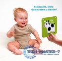Duże karty kontrastowe dla dzieci 6 i 9 mies.+