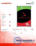Dysk IronWolf Pro 18TB 3,5 ST18000NT001