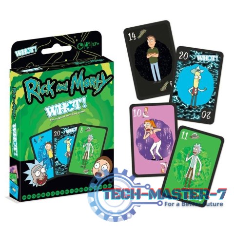 Gra WHOT! Rick and Morty Gra WHOT! Rick and Morty