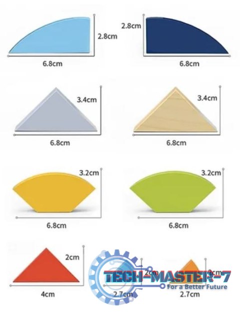 Gra układanka Jajko tangram w puszce Gra układanka Jajko tangram w puszce