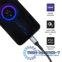 Kabel USB 2.0 typ C | USB 2.0 typ C 100W | QC 3.0| PD | 1.5m | Czarny