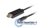 Kabel USB-C(M)->HDMI(M) 4K 60HZ 3M czarny