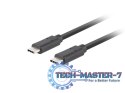Kabel USB-C M/M 3.1 gen 2 1.8M 10GB/S PD100W czarny