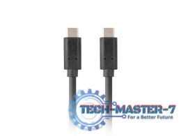 Kabel USB-C M/M 3.1 gen 2 1.8M 10GB/S PD100W czarny