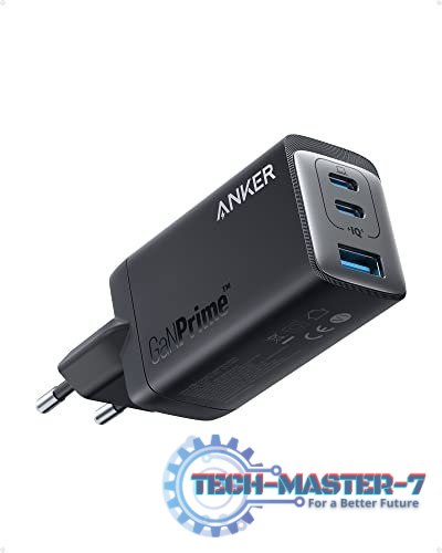 Ładowarka 735 GaN III Prime 2xUSB-C 65W USB-A 22.5W Czarna Ładowarka 735 GaN III Prime 2xUSB-C 65W USB-A 22.5W Czarna