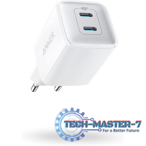 Ładowarka PowerPort III 40W 2xUSB-C Biała