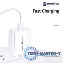Ładowarka sieciowa T22 18W QC 3.0 kabel USB-C