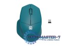 Mysz bezprzewodowa Siskin 2 1600 DPI Bluetooth 5.0 + 2.4GHz Niebieska