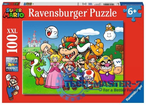 Puzzle 100 elementów XXL Super Mario