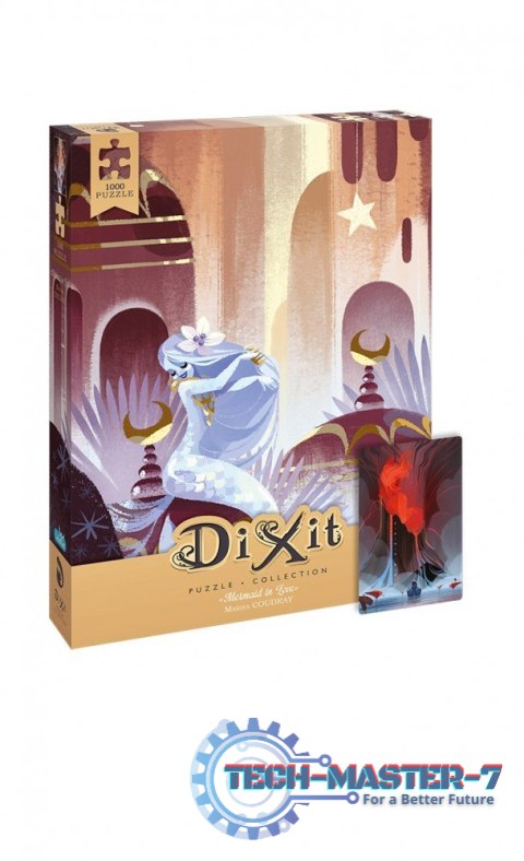 Puzzle 1000 elementów Dixit: Zakochana Syrenka Puzzle 1000 elementów Dixit: Zakochana Syrenka