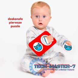 Puzzle kontrastowe - Do pary
