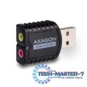 ADA-10 Zewnętrzna karta dzwiękowa MINI, USB 2.0, 48kHz/16-bit stereo, USB-A