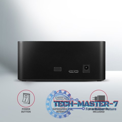 ADSA-SN Stacja dokująca, USB 3.2 Gen 1 - 1x SATA 6G 2.5"/3.5" SSD/HDD ADSA-SN Stacja dokująca, USB 3.2 Gen 1 - 1x SATA 6G 2.5"/3.5" SSD/HDD