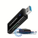 CRE-S2N Czytnik zewnętrzny kart USB-A 3. 2 GEN 1, 2-gniazda lun SD/microSD, UHS-I