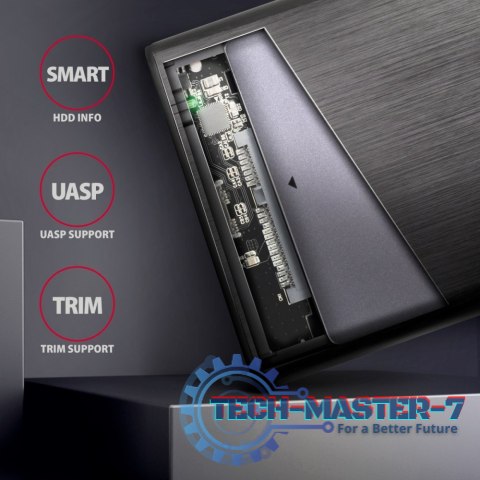 EE25-A6C Bezśrubowa aluminiowa obudowa zewnętrzna USB-C 3.2 Gen 1 - SATA 6G dla 2.5" SSD/HDD EE25-A6C Bezśrubowa aluminiowa obudowa zewnętrzna USB-C 3.2 Gen 1 - SATA 6G dla 2.5" SSD/HDD
