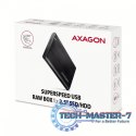 EE25-A6M Bezśrubowa aluminiowa obudowa zewnętrzna USB 3.2 Gen 1 - SATA 6G dla 2.5" SSD/HDD