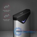 EEM2-UG2 Obudowa zewnętrzna aluminiowa, USB-C 3.2 Gen 2 - M.2 NVMe SSD, długość 42 do 80 mm szary