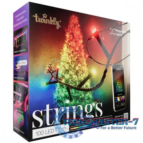Inteligentne lampki choinkowe Strings 400 LED RGB łańcuch 32m Inteligentne lampki choinkowe Strings 400 LED RGB łańcuch 32m