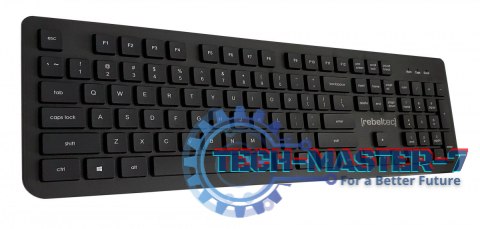 Klawiatura USB Spiro pełnowymiarowa Klawiatura USB Spiro pełnowymiarowa