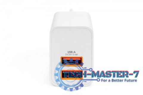 Ładowarka sieciowa zasilacz 2x USB-A 15,5W Biała Ładowarka sieciowa zasilacz 2x USB-A 15,5W Biała