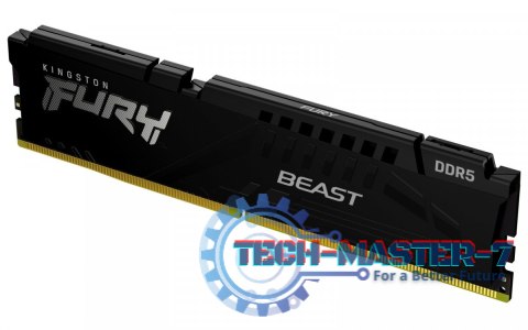 Pamięć DDR5 Fury Beast Black 16GB(1*16GB)/5200 CL36 EXPO Pamięć DDR5 Fury Beast Black 16GB(1*16GB)/5200 CL36 EXPO