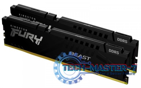 Pamięć DDR5 Fury Beast Black 32GB(2*16GB)/5200 CL36 EXPO