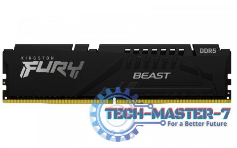 Pamięć DDR5 Fury Beast Black 32GB(2*16GB)/5200 CL36 EXPO Pamięć DDR5 Fury Beast Black 32GB(2*16GB)/5200 CL36 EXPO