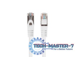 Patchcord kat.6 FTP 1.5M 10-pack fluke passed biały