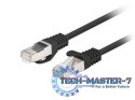 Patchcord kat.6 FTP 1.5M 10-pack fluke passed czarny