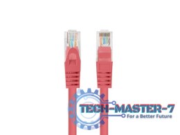 Patchcord kat.6 UTP 1M 10-pack fluke passed czerwony