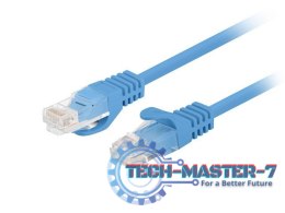 Patchcord kat.6 UTP 2M 10-pack fluke passed niebieski