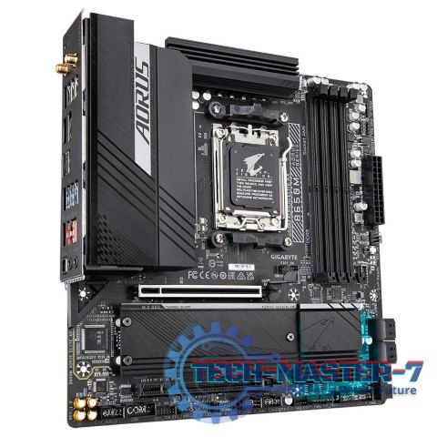 Płyta główna B650M AORUS ELITE AX AM5 4DDR5 HDMI/DP mATX Płyta główna B650M AORUS ELITE AX AM5 4DDR5 HDMI/DP mATX