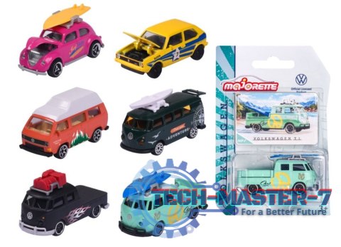 Pojazd Majorette Volkswagen the originals premium 6 rodzajów