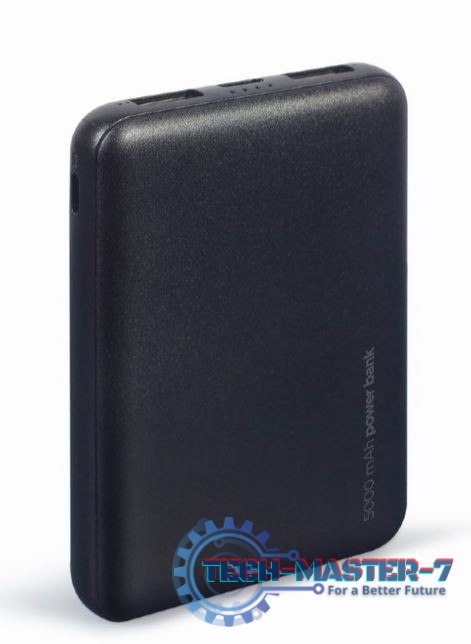 PowerBank 5000 mAh czarny