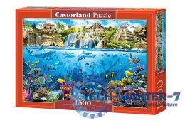 Puzzle 1500 elementów Wyspa piratów - Rafa koralowa