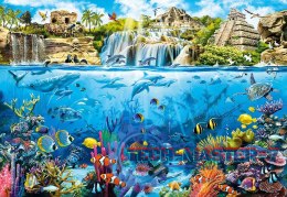 Puzzle 1500 elementów Wyspa piratów - Rafa koralowa